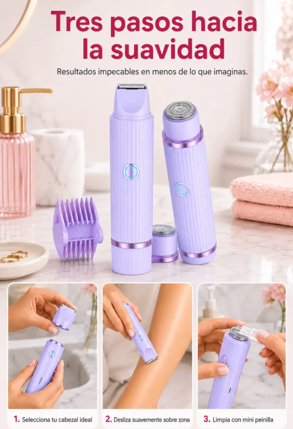 DEPILADORA 2 EN 1 PRO MAX UNISEX -🏆Producto innovador del 2026🏆- CON 50% DE DESCUENTO